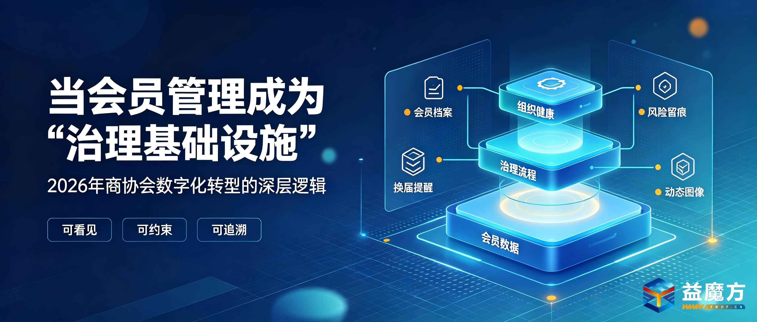 当会员管理成为&ldquo;治理基础设置&rdquo;&mdash;&mdash;2026年商协会数字化转型的深层逻辑